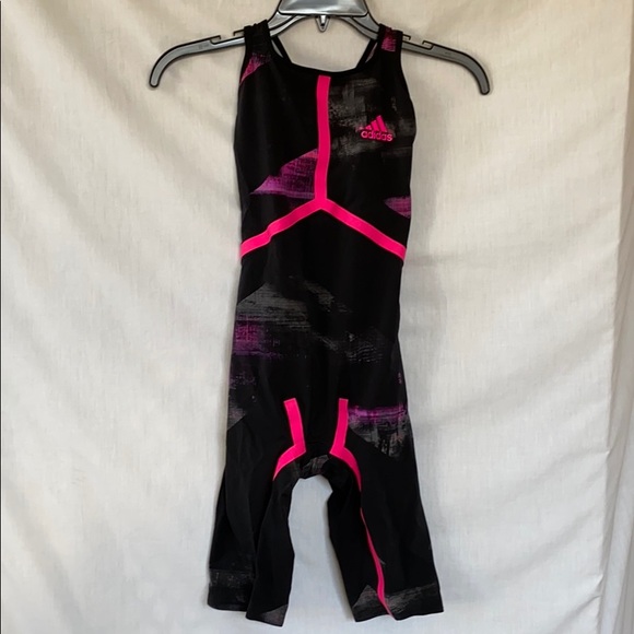 Adidas Adizero XVIII Freestyle Open Back Swimsuit - Picture 4 of 13